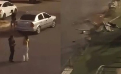 Ақтауда көлік балалар алаңына асқан жылдамдықпен кіріп кетті