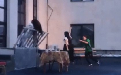 “Директорымыз тапжылмады” - Өскеменде актриса қойылым барысында биіктен құлап кетті