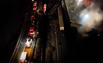 Грекияда екі пойыз соқтығысты: қаза тапқандар саны 30-дан асты