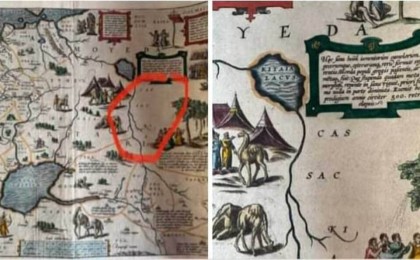 «Қазақ жері белгіленген». Ерлан Қарин көне картаны қолға түсіргенін айтты