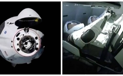 SpaceX компаниясының Dragon кемесі ХҒС-на сәтті қонды, ғарышкерлер станцияға өтті - Қазақстан жаңалықтары
