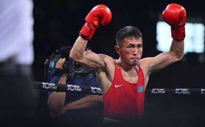 Махмуд Сабырхан әлем чемпионатында қарсыласын жер жастандырып, ойсырата жеңді