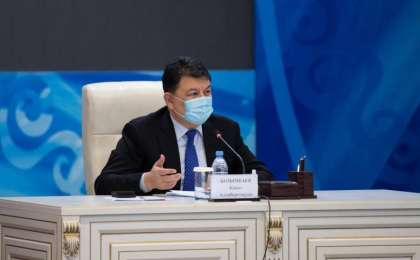 Алматы облысының әкімі Қанат Бозымбаев құрылыс компанияларының өкілдерімен кездесті