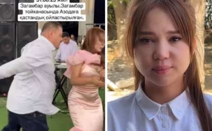 Тойда экс-келінін ұрған ер адам үйқамаққа жіберілді