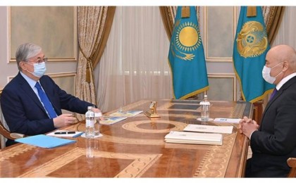 Мемлекет басшысына Түркістан облысының әкімі Өмірзақ Шөкеев есеп берді