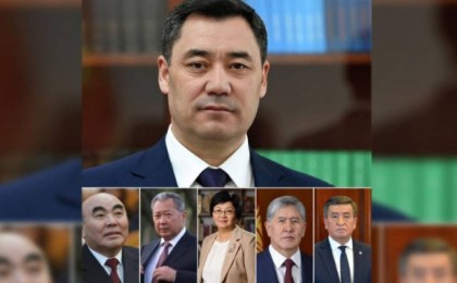 Садыр Жапаров Қырғызстанның бұрынғы президенттерін бір үстел басына жинады