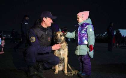 Түркияға көмекке аттанған құтқарушыларымыздың бір тобы елге оралды.