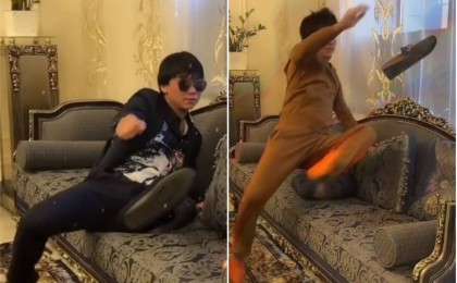 Брюс Лиден де асып түсті: Қайрат Нұртастың видеосы желіні «жарды»