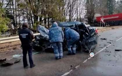Желіде Қазақстанда орын алған ауыр жол апатының видеосы таралуда