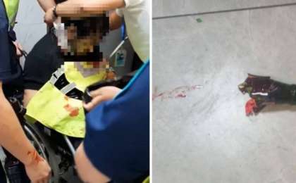 Алматы әуежайында ер адам өзін бауыздап тастамақ болды