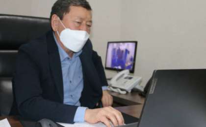 Ерғали Білісбеков 30-ға жуық тұрғынды онлайн қабылдады