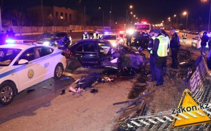 Алматыда Mercedes жолаушысы жантүршігерлік жол апатынан қайтыс болды - жүргізуші қашып кетті