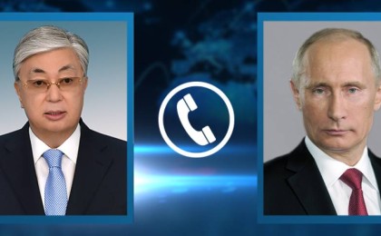 Тоқаев пен Путин Қарабахтағы жағдайды талқылады