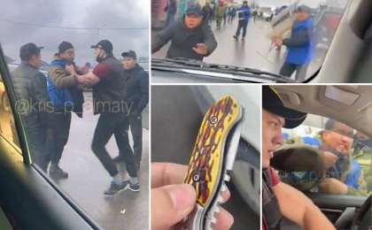 «Я не говорю, что казахи напали на русских»: подробности драки близ «Алтын Орды» рассказал водитель (видео)