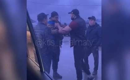 "Алтын Орда" базарындағы төбелес видеоға түсіп қалды