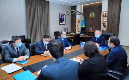 Ақтөбе облысының әкімі «Халықаралық Қазақ тілі» қоғамы» қоғамдық бірлестігі облыстық және қалалық филиалдарының төрағаларын қабылдады