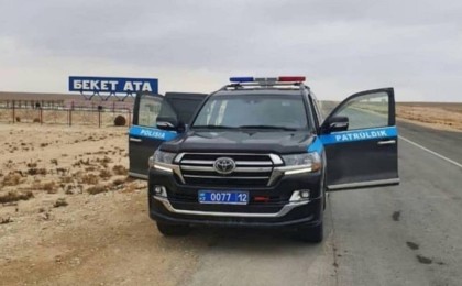 Бұл Дубай емес Қазақстан: Интернетте полицияның жол талғамайтын Toyota Land Cruiser 200 көлігінің фотосуреті пайда болды
