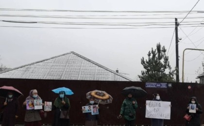 Қытай консулдығы алдында наразылықтың өтіп жатқанына 50 күн болды