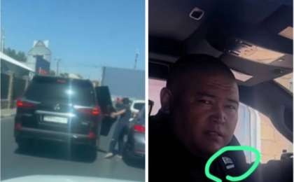 Депутат Шымкентте жалған нөмірмен жол қозғалысы ережелерін өрескел бұзғаны үшін ұсталды