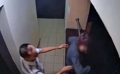 Астанада әскери музыкант тұрғын үйдегі камераның арқасында үлкен қайғының алдын алды (ВИДЕО)