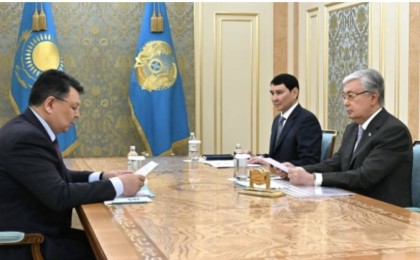 Мемлекет басшысы Премьер-Министрдің орынбасары Қанат Бозымбаевты қабылдады