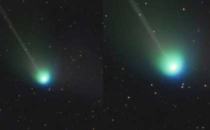 Желіде Жерді 50 мың жылда бір айналып өтетін жасыл кометаның видеосы тарады