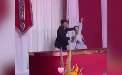 «Камерадан тыс»: Димаштың күйеу баласы мен қарындасының биі жұртты сүйсінтті «ВИДЕО)