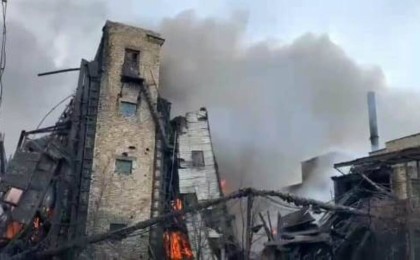 Қарағандыда алапат өрт: «АрселорМиттал Теміртау» шахтасы жанып жатыр (видео)