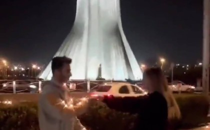 «Тегеран қақпасы» алдында билеген ирандықтар 10 жылға сотталды