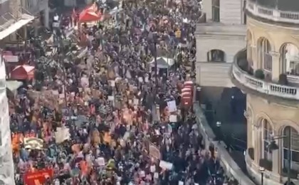 Ұлыбританияда соңғы 10 жылда болмаған ең үлкен ереуіл басталды