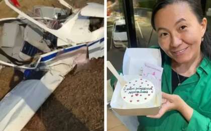 "Туған күнінде өзіне сыйлық жасағысы келді": Астана маңында құлаған ұшақта үш баланың анасы қаза тапты