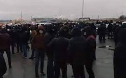 «МАЭК-Қазатомөнеркәсіп» кәсіпорнының жұмысшылары тағы да ереуілге шықты