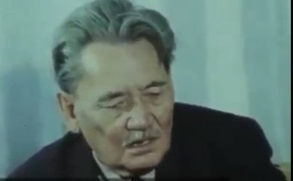Бауыржан Момышұлының видеосы табылды (бейнежазба)