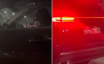 Астанада қымбат көлік тізгіндеген кішкентай бала көпшіліктің ашуына тиді