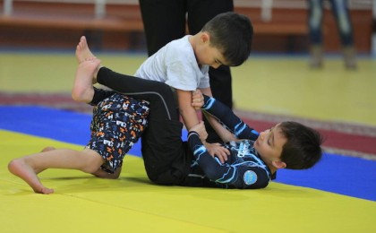 Международный турнир по грэпплингу среди детей прошел в Алматинской области