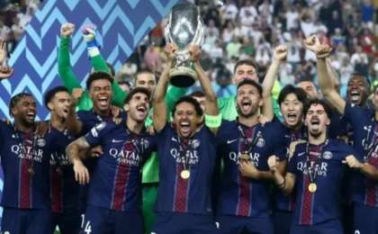 ПСЖ алғаш рет УЕФА Суперкубогын жеңіп, Франция тарихына енді