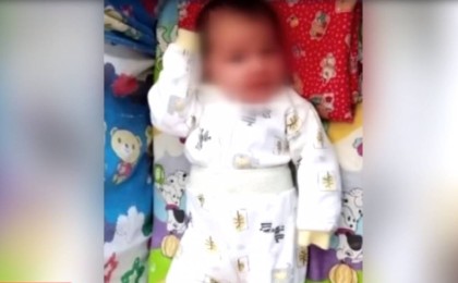 Майқұдықта әйел 2 айлық сәбиін далаға тастап кеткен