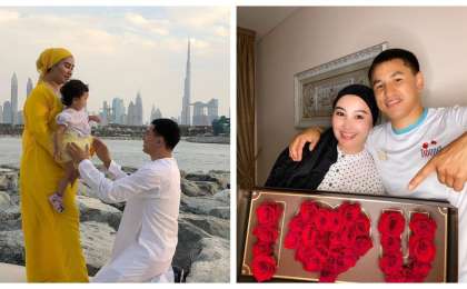 Боксшы Жанқош Тұраровтың үшінші перзенті дүниеге келді