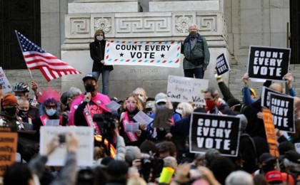 АҚШ-та сайлаудан кейін жаппай наразылық басталды