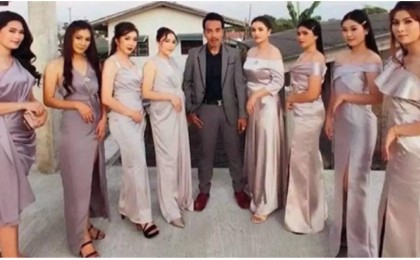 8 әйелі бар ер адам бақытты өмірінің құпиясын ашты (фото)