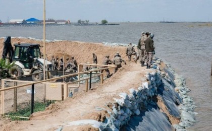 Атырау облысының Талдыкөл ауылын эвакуациялау басталды