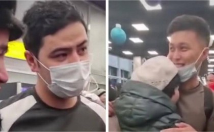 Шетелде құлдыққа түскен қазақ жігіттері елге оралды (ВИДЕО)
