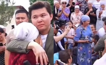 Өзбекстанда концерт берген Ернар Айдар жылап қалды