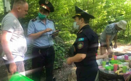 Алматылықтар Бутаковкадағы пикник үшін жазаланды - Қазақстан жаңалықтары