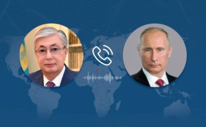 Президент Тоқаев Путинмен телефон арқылы сөйлесті