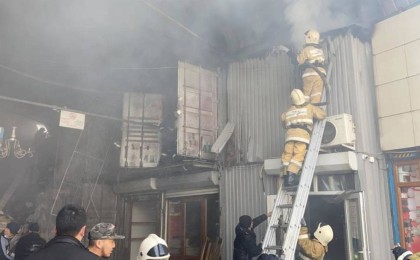 Алматыда "барахолка" отқа оранды - видео