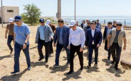 Олжас Бектенов Түркістан облысының су шаруашылығы инфрақұрылымының жағдайымен танысып, сумен тұрақты қамтамасыз ету шараларын қабылдауды тапсырды