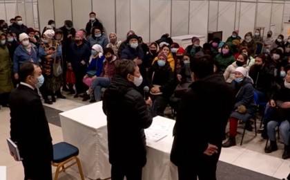 Шымкентте көп балалы аналар әкімдікте тағы да шу шығарды