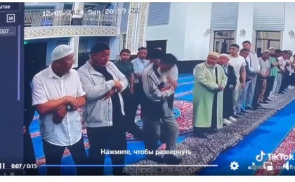 «Әмин» деп дауыстап айтқаны үшін ұрған: мешіт имамы оқиғаның қалай болғанын айтып берді