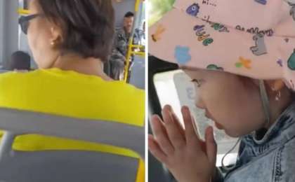 Автобуста аутизмге шалдыққан баланы балағаттаған әйел көпшілікті ашуландырды